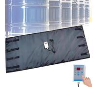 Coperta Riscaldante Per Fusti Da 4000 W, Riscaldatore Per Fusti Ibc, Riscaldatore Per Secchi Di Rivestimento Industriale, Riscaldatore Per Fusti, Nastro Riscaldante Per Fusti(Black,55Gal/200L)
