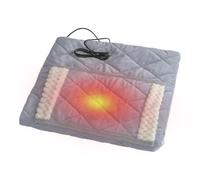 Coperta riscaldante USB portatile, cuscino riscaldante, morbido e veloce, elettrico, design compatto e compatto, riscaldatore invernale, accessorio di riscaldamento per ginocchia, sedia da ufficio