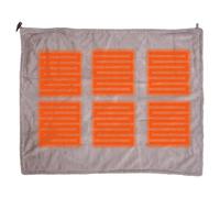 Coperta riscaldata con USB, portatile, elettrica, coperta da grembo | scialle all'aperto per il freddo con pulsante per equitazione, corsa