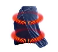 Coperta riscaldata - Coperta elettrica portatile senza fili | Cuscini caldi e riscaldanti cuscino riscaldante come cuscino per scialle ginocchiere