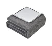 Coperta riscaldata Coperta riscaldata elettrica Coperta riscaldante Scaldaletto elettrico con controller digitale Spegnimento automatico 9 livelli Deumidificazione in fibra di (Grigio)