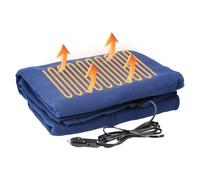 Coperta riscaldata da viaggio per auto elettrica, coperta elettrica per auto, copriletto a 3 livelli, spegnimento automatico, 12 V, coperta riscaldata per veicoli, per pendolari, campeggio, viaggi su
