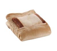 Coperta Riscaldata Elettrica - Materiale In Morbida Flanella E Pelle Di Agnello, Dimensioni Ventitré Punti Sei Due Per Trentuno Punti Cinque Pollici, Coperta Termica Ricaricabile Tramite USB, Controll