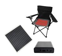 Coperta Riscaldata Solare Portatile 10W con Supporto Antiscivolo per Uso Esterno