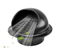 coperta, Round Soffit Exhaust Vent, Efficient Airflow Solution, Ideal for Indoor and Outdoor Use in Kitchen, Bedroom, Living Room, Drying Area, Renovation Projects