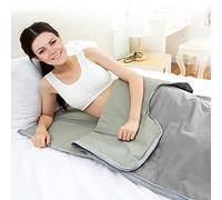 Coperta sauna digitale a infrarossi lontani con cerniera, riscaldamento a 2 zone per terapia disintossicante e spa domestica