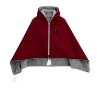 Coperta Scialle Riscaldata Tramite USB - Confortevole Fodera In Morbido Pile, Poncho Indossabile, Cuscinetto Riscaldante Sicuro A 3 Livelli | Accessorio Per Tiro Elettrico Per Divano, Dormitori,