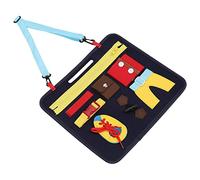 Coperta Sensoriale per Demenza, abilità di Vestirsi con Destrezza della Mano Migliorata Coperta in Tessuto Morbido, con Cordino, per Anziani Affetti Demenza