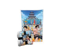 COPERTA SHERPA ONE PIECE MONKEY D.LUFFY & PORTUGUESE D. ACE ANIME ONE PIECE - AC