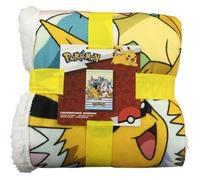 Coperta Sherpa - POKEMON - Evoluzioni - 100 x 150 cm