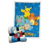 COPERTA SHERPA POKEMON HAPPY CREW 100x150 cm