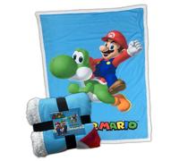 Coperta Sherpa Super Mario & Yoshi