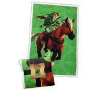 Coperta Sherpa The Legend of Zelda Link & Epona