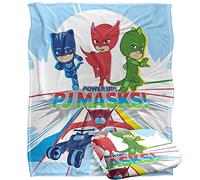 Coperta Silky Touch per bambini PJ Masks Power Up Group, 152 x 127 cm
