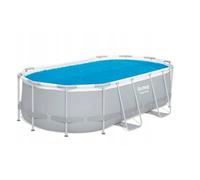 Coperta solare per piscina ovale 549 x 274 cm Sheepmania Warmer 150 micron | Telo solare per piscine Bestway, Intex | Isolamento termico, risparmio energetico