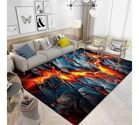 Coperta Stampata In 3D Trama Colorata Astratta Tappeto Per Area Giochi Per Bambini Tappetino Per Gattonare Tappeto Grande Per La Casa 80 X 120 Cm - Poliestere - Soft Touch-Facile Da Pul -97018333091