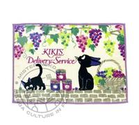 Coperta Studio Ghibli - Kiki consegne a domicilio - Jiji con uva 70x100cm