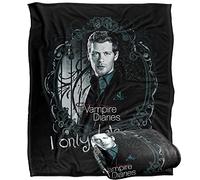 Coperta super morbida al tatto, modello VAMPIRE DIARIES, 152 x 127 cm