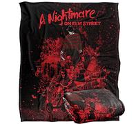 Coperta super morbida al tatto NIGHTMARE ON ELM STREET, 152 x 127 cm