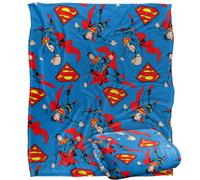 Coperta Superman Silky Touch super morbida, 152 x 127 cm