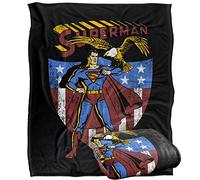 Coperta Superman Silky Touch super morbida, 152 x 127 cm