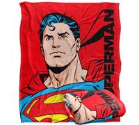 Coperta Superman Silky Touch super morbida, 152 x 127 cm