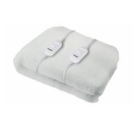 Coperta Termica Elettrica Matrimoniale 120W Kooper Pisola Bianca