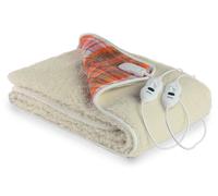 Coperta Termica Elettrica Matrimoniale in Lana 100% Scaldaletto Scozzese