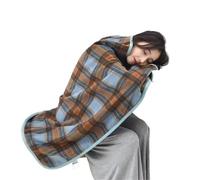 Coperta Termica For Sedia A Rotelle, Materiale In Velluto A Doppio Strato, Morbida E Confortevole, Lavabile In Lavatrice Adatta Ad Anziani E Disabili(J,Large)