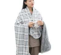 Coperta Termica For Sedia A Rotelle, Materiale In Velluto A Doppio Strato, Morbida E Confortevole, Lavabile In Lavatrice Adatta Ad Anziani E Disabili(H,Large)