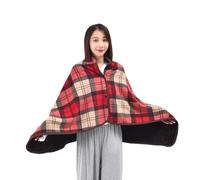 Coperta Termica For Sedia A Rotelle, Materiale In Velluto A Doppio Strato, Morbida E Confortevole, Lavabile In Lavatrice Adatta Ad Anziani E Disabili(Q,Large)