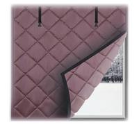 Coperta Termica per Finestre Invernale, Telo Oscurante Casa Anti-Spifferi | Mantiene la Stanza Calda in Inverno, Ideale per Interni Installazione Facile, Blocca il Freddo e la Luce(C1,61x120cm)