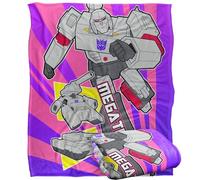 Coperta Transformers, 152 x 127 cm, Big Megatron, super morbida al tatto