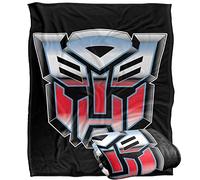 Coperta Transformers Autobot Shine Silky Touch super morbida 152 x 127 cm