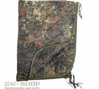 Mil-Tec Poncho Liner, trapunta coperta male Camo (Flecktarn)
