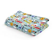 Coperta Ultra Morbida In Pile Per I Bambini - Boom Splash - 200x150 cm XXL, 525 g/sqm - Coperta Morbida Per Bimbi e Neonati Della Collezione Premium - Gallery of Innovative Art