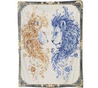 Coperta vintage con serpente dorato per amanti della fauna selvatica e uomini avventurieri, coperte in flanella con intricate squame ornate per divano, ufficio, poltrona, letto, coperte morbide e cald