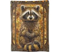 Coperta vintage con serpente dorato per amanti della fauna selvatica e uomini avventurieri, coperte in flanella con intricate squame ornate per divano, ufficio, poltrona, letto, coperte morbide e cald