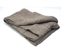 Coperta vintage in lana dell'esercito svedese anni '50 - Autentica coperta militare in eccedenza per campeggio, escursionismo, avventure all'aperto, attrezzatura di sopravvivenza, coperte in pile di