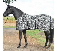 Waldhausen Coperta antimosche Zebra – rete estiva con panciera per mosche e insetti 145 cm