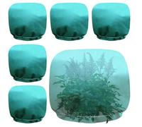 Coperte Antigelo - 6 Pezzi Coperture Per Piante Per Alberi Per La Stagione Fredda, Tessuto Isolato Per Serra Da Giardino, Involucro Invernale Impermeabile Per Paesaggi | Coperture Per Alberi In Tela P