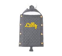 Coperte Avvolgenti For Fasciatoio Invernale Personalizzate For Neonato Coperte Lavorate A Maglia For Neonato Fasciatoio For Neonato Passeggino Caldo Busta For Culla Coperte For Neonato(Dark gray)