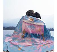 Coperte Da Letto Tigre Nella Vasca Da Bagno Coperta Di Flanella Stile Pop Art Morbida Coperte Comfort Calda Microfibra per Tutte Le Stagioni Camera Da Letto Ufficio Divano 150x200cm