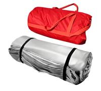 Coperte di sopravvivenza per adulti | Telo isolante ignifugo riutilizzabile multiuso con borsa di immagazzinaggio | Resistente copertura ignifuga | per auto casa fumatori esterni disastri camino