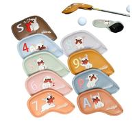 Coperte impermeabili per la testa di Golf - Protezione del Club Carto-Cartoon Animale - Set di coperte da Golf Club | Copertine di Putter Soft per gli Uomini golfisti, Uso p