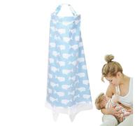 Coperte per infermiere per la privacy, copertura discreta per l'allattamento al seno, coperta a 360 gradi, grembiule in cotone per l'allattamento al seno. Cauva del sedile lavabile in lavatrice