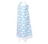 Coperte per infermiere per la privacy, copertura discreta per l'allattamento al seno, coperta completa a 360 gradi, in cotone, lavabile in lavatrice, verme