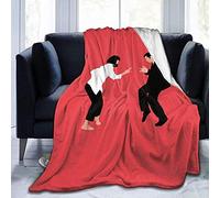 Coperte Pulp Fiction Coperta In Pile Morbida E Soffice Divano Letto Coperta In Peluche Divano/Sedia/Letto Con Coperta In Flanella In Microfibra Leggera Calda Confortevole E Resistente-50X40 Inch