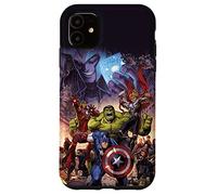 Copertina a fumetti Marvel The Avengers Infinity Saga Custodia per iPhone 11