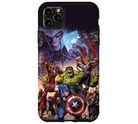 Copertina a fumetti Marvel The Avengers Infinity Saga Custodia per iPhone 11 Pro Max